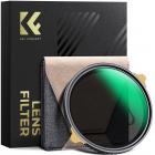 K&F Concept 82mm Filtro ND2-32 Variabile Ultrasottile con Cornice in 0ttone con 36 Strati Rivestimento Nano - Serie Nano-Xcel Pro