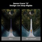 K&F Concept 82mm Filtro ND2-32 Variabile Ultrasottile con Cornice in 0ttone con 36 Strati Rivestimento Nano - Serie Nano-Xcel Pro