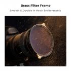 82mm ND2-32 Filters Brass Frame  Adjustable HD Ultra-Thin 36-Layer Anti-Reflection Green Film Nano-Xcel Pro Series