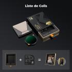 Filtre d'objectif CPL et ND 2-32 58 mm dans un anneau de filtre en laiton, verre optique haute définition ultra fin avec revêtement 36 couches, étanche et anti-rayures, antireflet, série Nano-Xcel Pro