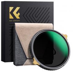 72mm CPL & ND2-32 Lens Filter in Brass Filter Ring, 36-layer-coated Ultra-thin HD Optical Glass, Nano-X Pro Series