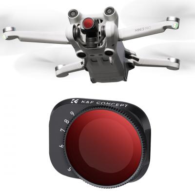 DJI Drone Variable  ND32-ND512 Filter Mini 3 Pro - with Single-sided Anti-reflection Green Film, Waterproof and Scratch-resistant Compatible with Mini3