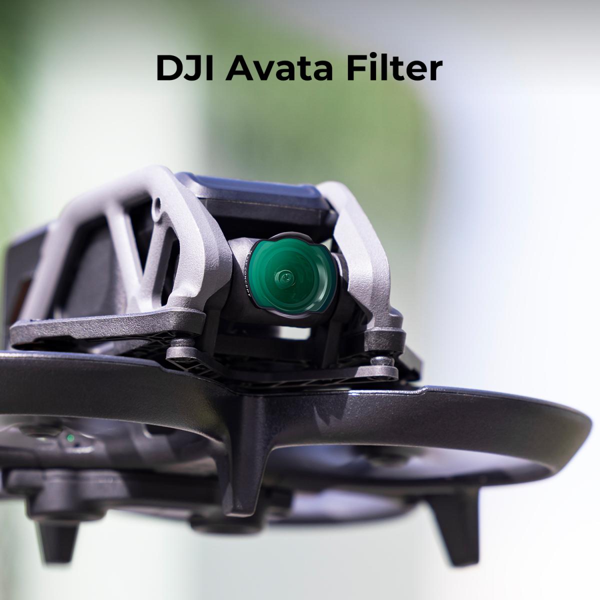 DJI Avata Drone CPL Filter Filtro polarizador circular com película verde antirreflexo à prova d'água antirrisco de um lado