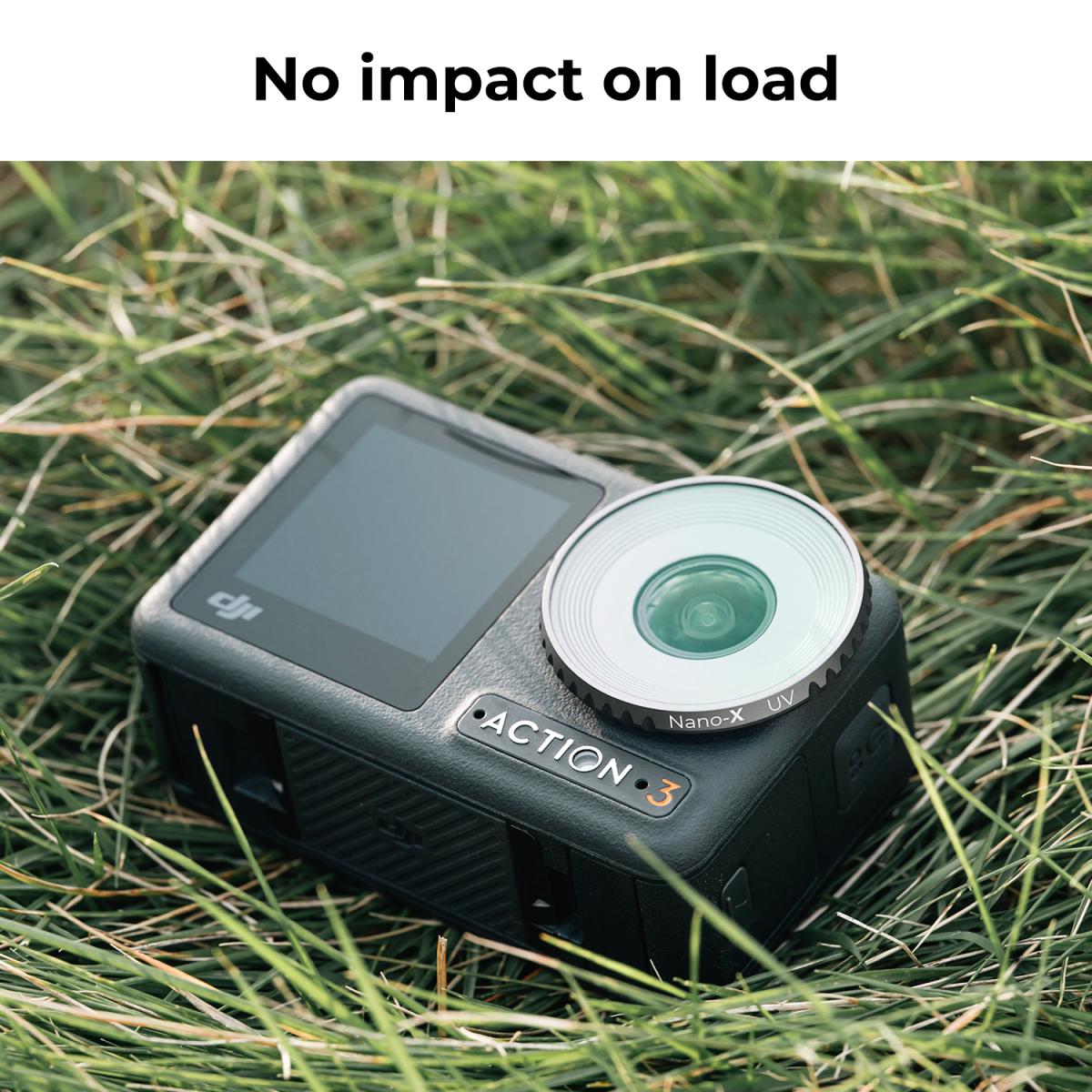 DJI Osmo Action 3 UV Filter with Single-sided Anti-reflection Green Film