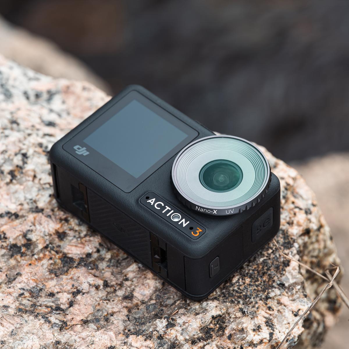 DJI Osmo Action 3 UV Filter with Single-sided Anti-reflection Green Film