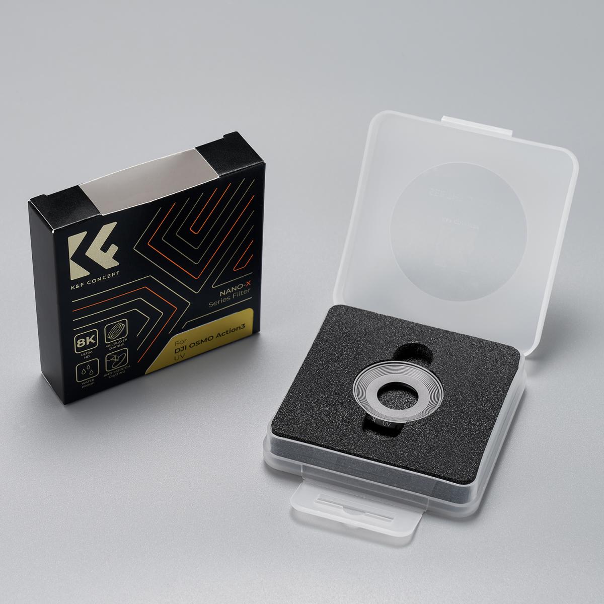 DJI Osmo Action 3 UV Filter with Single-sided Anti-reflection Green Film