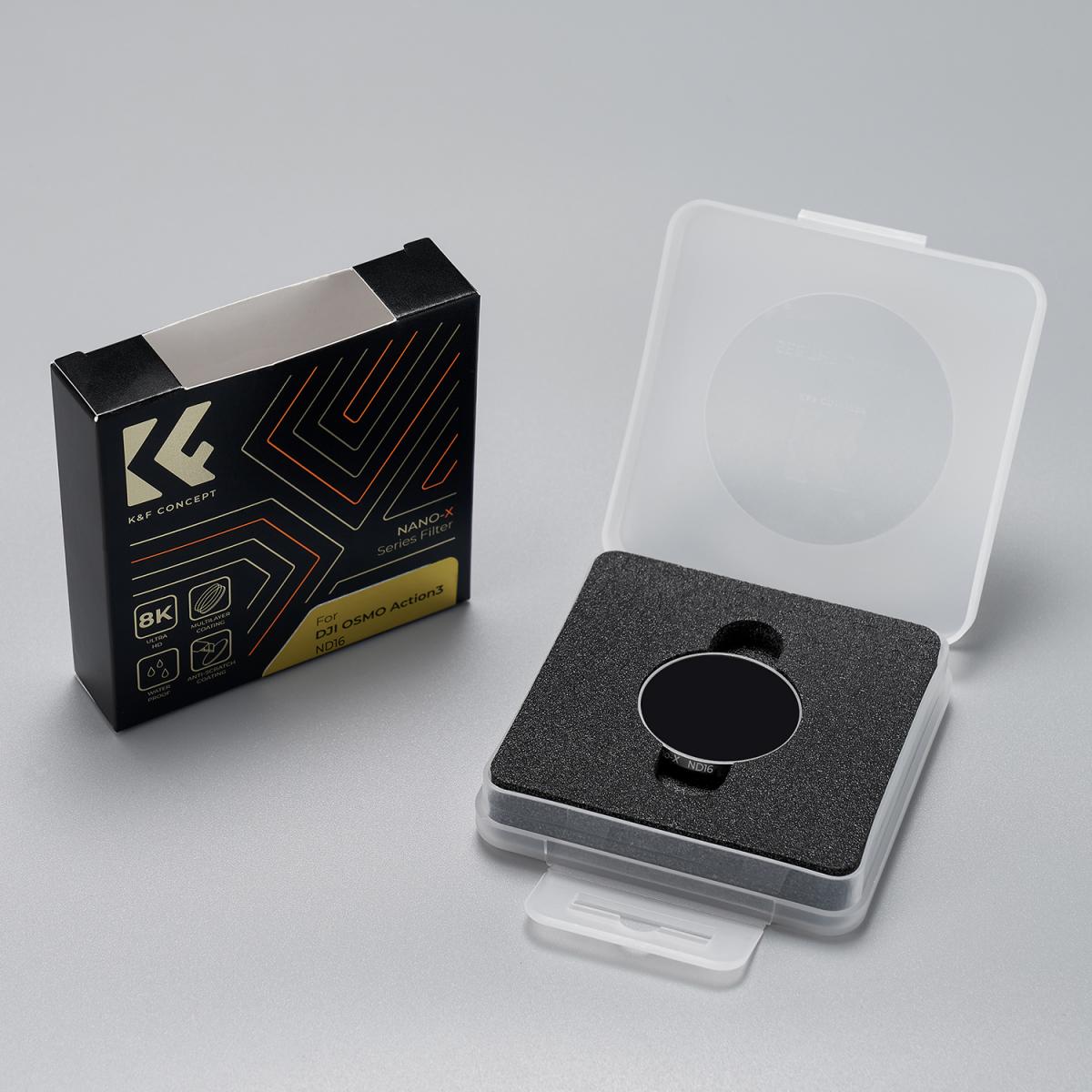 DJI Osmo Action 3 ND16 Filter with Single-sided Anti-reflection Green Film