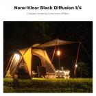 82mm Black Mist Filter 1/4 + 3pcs Cleaning Cloth with 18 Multi-Layer Coatings Nano-Klear Series