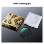 82mm 1/4 Filtro Black Mist  Alta Definizione Pellicola Verde Antiriflesso Impermeabile,Nano-Dazzle