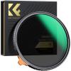 77mm Variable ND Filter True Color ND2-ND32 with 28 Layers of Anti-reflection Green Film Waterproof, Anti-scratch Nano-X Series