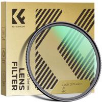 49mm Filtro Black mist 1/8 ad alta definizione Impermeabile antiriflesso Pellicola verde,Nano-Dazzle