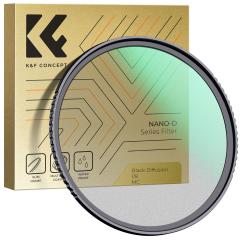 67mm Black Diffusion 1/8 Filter High Definition Waterproof Anti-Reflection Green film Nano-D series
