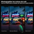 Filtre à effet de diffusion scintillante 67 mm 1 filtre en verre optique 18 filtres à effet de verre scintillant multicouches pour objectif d'appareil photo série Nano-Klear