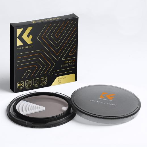 37mm True Color CPL Filter 28 Multi-Layer Coatings Nano-X Series - KENTFAITH