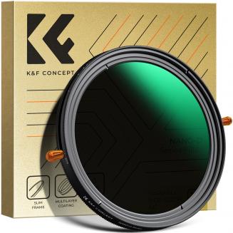 67mm ND & CPL 2 in 1 Lens Filter, ND2-ND32 (1-5 Stop) Variable Neutral Density and Polarizer for Camera Lens Nano-D Series