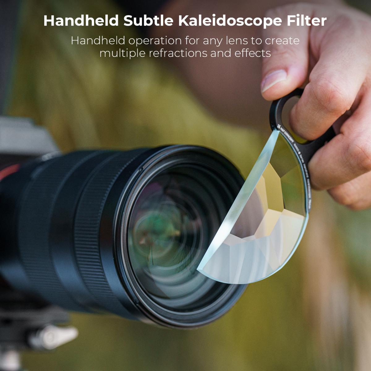 79mm Handheld Kaleidoscope Filter K&F Concept KENTFAITH