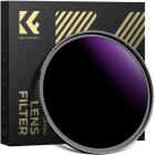 K&F Concept Filtre Solaire ND100000 72 mm (16,6 Stops) avec Protection UV/IR - Filtre Densité Neutre pour Photographie d'Éclipse, Protection Capteur et Yeux