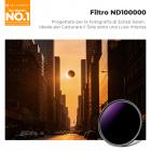 49mm Filtro ND100000 (16,6 stop) Densità Neutra per eclissi solare, 28 strati Super Slim Multi Coated Nano-Xcel, Disponibile dal 30 luglio