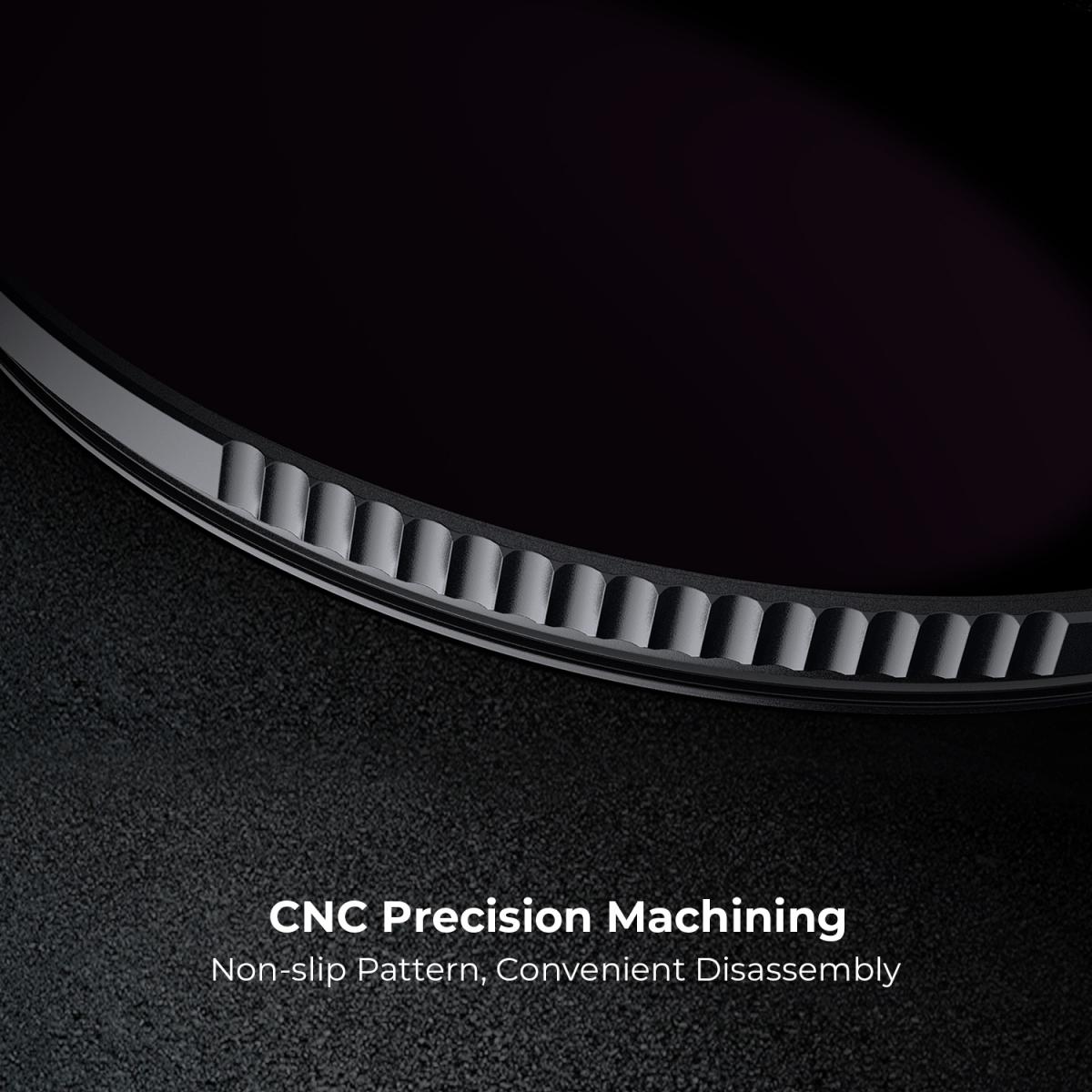 95mm ND100000 ソーラーフィルター、DSLR カメラ Nano-X シリーズ用 16.6 ストップ固体減光フィルター