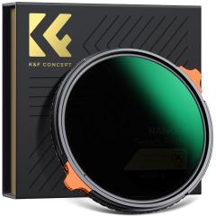 67mm True Color Variable ND2-32 (1-5 Stops) and CPL Circular Polarizing Lens Filter 2 in 1 for Camera Lens Neutral Density Polarizer Filter Nano-X Series