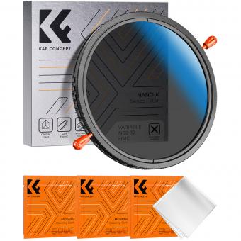 46mm Variable ND Filter (1-5 Stop)  and CPL Filter 2 in 1 for Camera Filter Lens Nano-Klear Series