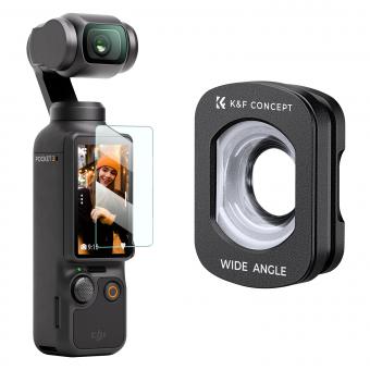 DJI Osmo Pocket 3用マグネット広角フィルター｜K&F Concept DJI