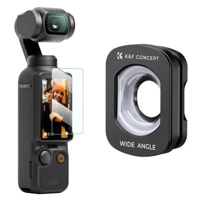 K&F Concept 磁気広角フィルター DJI Osmo Pocket 3 アクセサリー保護アクションカメラレンズ用