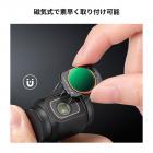 DJI Osmo Pocket 3用磁気可変ND2-32 + ブラックミスト1/4フィルターセット、マルチコーティングされたHD光学ガラス