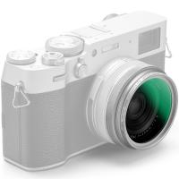 Filtro MCUV per obiettivo Fuji X100, vetro ottico HD multistrato antigraffio compatibile con Fuji X100, X100F, X100S, X100T, X100V, X100VI serie Nano-Xcel