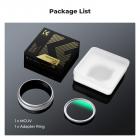 Fuji X100 Lens MCUV Filter, Multi Coated HD Optical Glass Scratch-resistant Compatible with Fuji X100, X100F, X100S, X100T, X100V, X100VI Nano-Xcel Series
