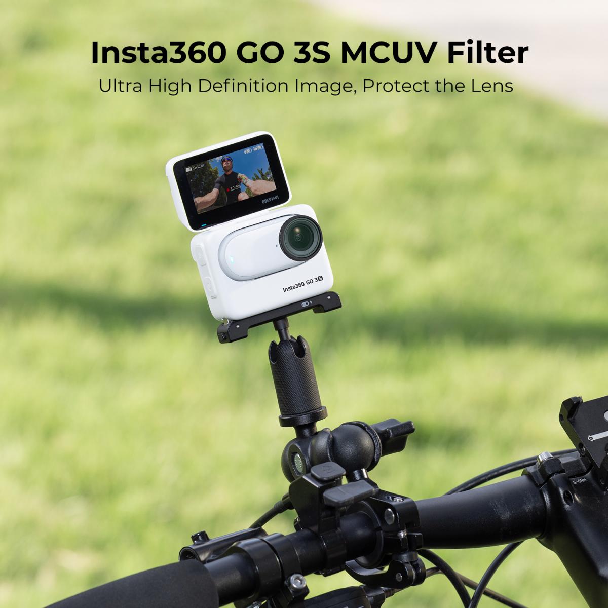 MCUV Protection Filter 28 Multi-Coated UV Filter Compatible with Insta360 GO 3S Action Camera