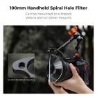 100mm Handheld Spiral Filter Optical Glass Prism Special Effect Camera Lens Filter Nano-Basic Series