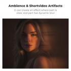 Filtro de desfoque de movimento portátil de 100 mm, prisma de vidro óptico, filtro de lente de câmera de efeito especial, série Nano-Basic