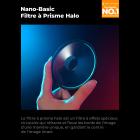 Filtre d'objectif d'appareil photo en spirale Halo 67 mm Filtre à effet spécial tourbillon en verre optique de qualité supérieure Série Nano-B