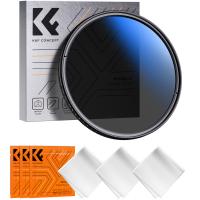 77mm True Color Variable ND2-400 (1-9 Stops) ND Lens Filter Adjustable Neutral Density Filter with 18 Multi-Layer Coatings for Camera Lens Nano-Klear Series