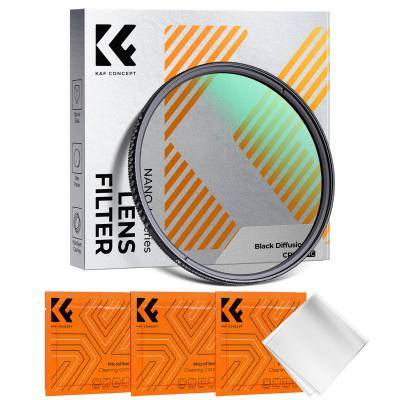 67mm Filtro Black-Mist 1/4 & Polarizzatore CPL 2 En 1, Filtro Black Diffusion 1/4 & CPL in Vetro Ottico Nano Rivestimento con 3Pcs Panno di Pulizia,Serie Nano-Klear