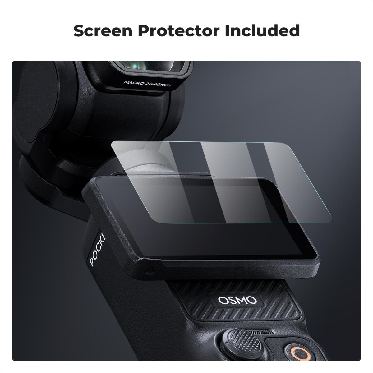 Ruittos Wide Angle Lens For DJI Osmo Pocket 3 | Magnetic, 112° FOV, Multi-Coated Optical Glass
