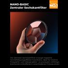 K&F Concept Zentraler Sechseckiger Filter 67mm, Kaleidoskop Prismenfilter Optisches Glas, Zentraler Hexagonaler Effektfilter Spezialeffekt Kameraobjektivfilter, Nano-Basic Serie