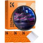 K&F Concept 58mm Kaleidoskop Prisma Filter Optisches Glas Prisma Spezialeffekt Kamera Objektiv Filter (Nano-B Serie)