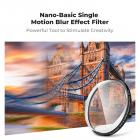 77mm Single Motion Blur Special Effect Filter Directional Motion Blur Optical Glass for Camera Lens Nano-B Series