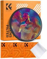 K&F Concept 82mm Bilateraler Bewegungsunschärfe-Effekt-Filter Optisches Glasprisma Spezialeffekt-Kameraobjektivfilter (Nano-B Serie)