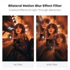 58mm Bilateral Motion Blur Special Effect Filter Dual Motion Optical Glass for Camera Lens Nano-B Series
