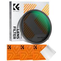 62mm 2 in 1 Filtro Black-Mist 1/4 & Variable ND2-32 (5 Stop)，Filtro Black Diffusion 1/4 & Densità Neutra ND in Vetro Ottico, Nano Rivestimento con 3Pcs Panno di Pulizia Serie Nano-Klear