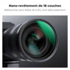 Filtre d'objectif 67 mm Black Mist 1/8 et filtre variable ND2-32 2 en 1 Filtre à densité neutre à effet cinématographique avec 18 revêtements multicouches - Série Nano-Klear