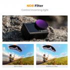 K&F Concept Push in Fit ND8 (3 Stop) Lens Filter for DJI Osmo Action 5 Pro/Osmo Action 4/Osmo Action 3, 28 Multi-Coated Neutral Density Light Reduction Filter, Optical Glass/Aluminum Alloy Frame