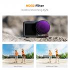 K&F Concept Push-in Fit ND32 (5 Stop) Lens Filter for DJI Osmo Action 5 Pro/Osmo Action 4/Osmo Action 3, 28 Multi-Coated Neutral Density Light Reduction Filter, Optical Glass/Aluminum Alloy Frame
