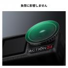 K&F Concept プッシュイン式ブラックディフュージョン1/4フィルター（DJI Osmo Action 5 Pro用）、Creative Mist シネマティックエフェクトフィルター（DJI Osmo Action 4 Action 3用）、マルチコーティング/光学ガラス/アルミニウム合金フレーム