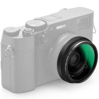 Filtro di Protezione UV per Fujifilm X100, Filtro MCUV con 28 Strati di Rivestimento Nano Compatibile con Fotocamera Fujifilm X100 X100S X100F X100T X100V X100VI(Nera) Serie Nano-Xcel