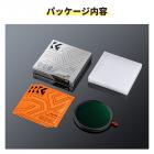 49mm ブラック拡散ミスト効果 1/4 & 可変ND2-32(1-5ストップ) & 円偏光フィルター CPL 3 in 1 レンズフィルター 18マルチコーティング ナノクリアシリーズ