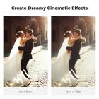 77mm Combination Soft & Mist Lens Filter 28 Multi-Layer Coating Waterproof Scratch Resistant Cinematic Effect Filter for Vlog, Portrait Photography - Nano-Xcel Series